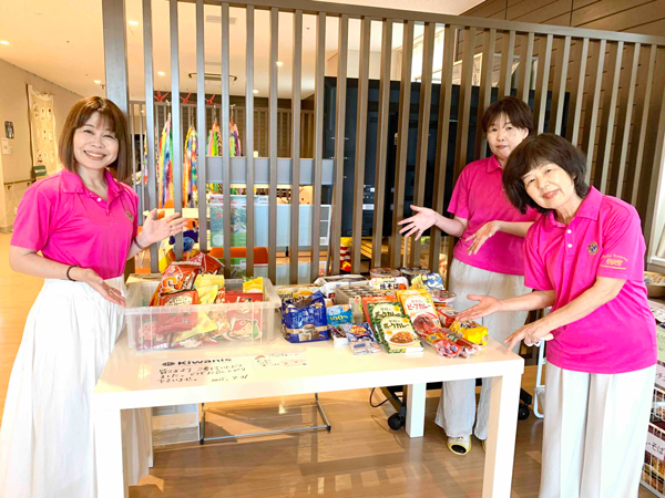 ドナルド・マクドナルド・ハウス神戸へ食品寄付