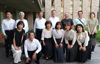 演奏終了後・ギター同好会集合